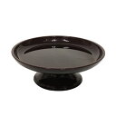 丸供物台 6寸 タメ 18cm