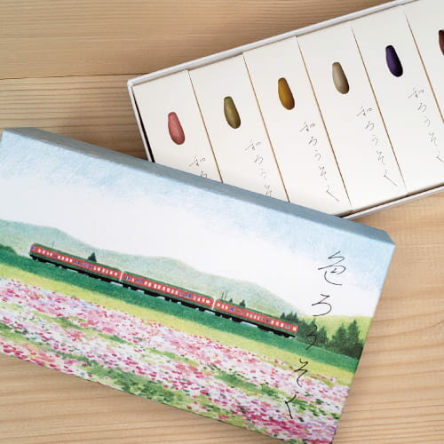 和ろうそく 色ろうそく【春夏秋冬シリーズ】 6本入り 大與 和ろうそく お供 綺麗 かわいい おしゃれ