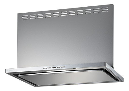 レンジフード　富士工業製（富士工業）LNRL-EC-751R/LBK　ブラック　間口75cm　プレミアムプラス　壁面取付けタイプ　上幕板付き