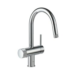 浄水器　寒冷地用　グローエ製（GROHE）JPK61902　ミンタ（MINTA）浄水器一体型シングルレバーキッチン混合栓(リクシル製カートリッジ付) クローム