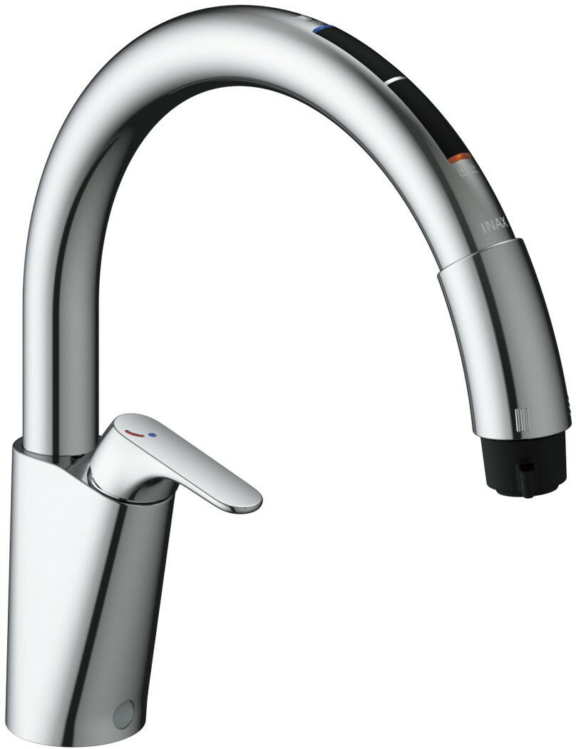 INAX イナックス 浄水器　一般地用　INAX製（LIXIL）　JF-NAB466SYX(JW)　キッチン用タッチレス水栓　ナビッシュタイプ