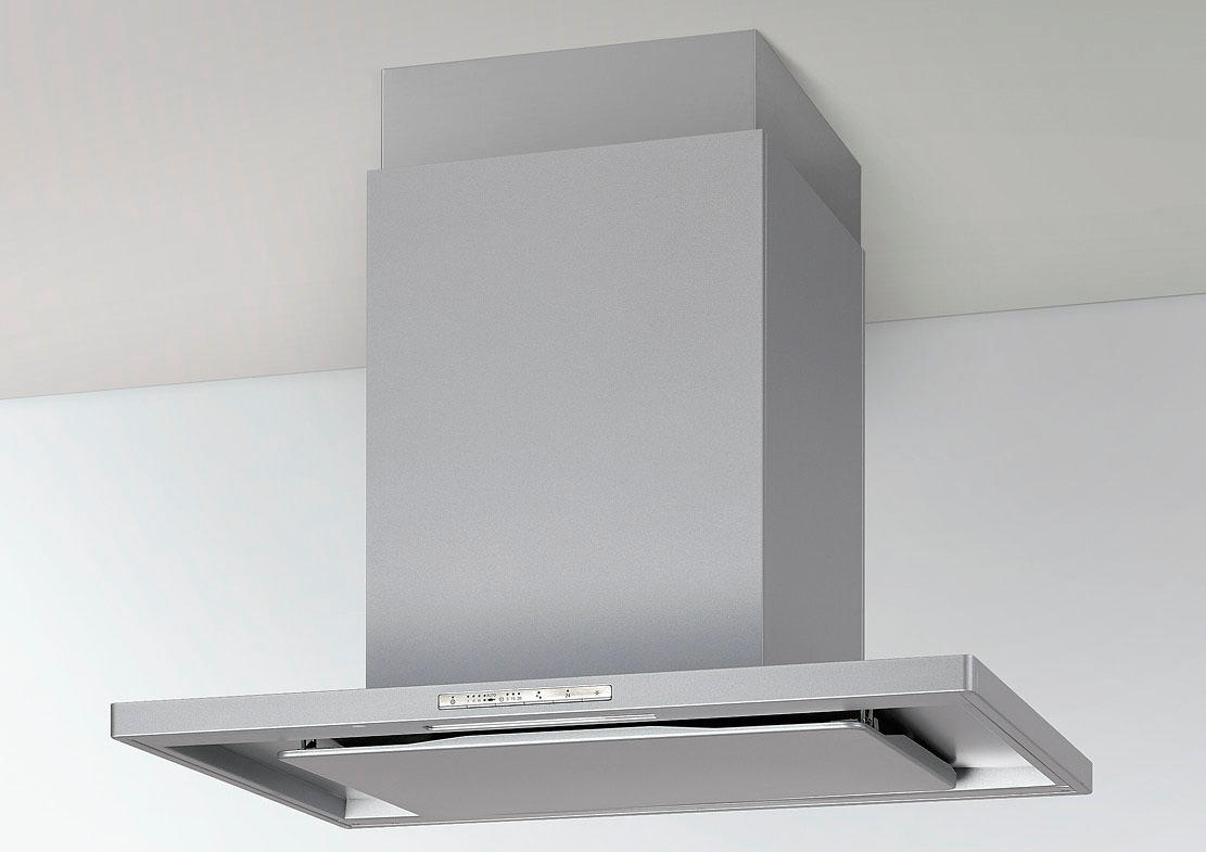 レンジフード　富士工業製（LIXIL）　MCCLS-942SI 間口90cm シルバー センター・対面用よごれんフードCLSシリーズ　ダクトカバー付きのサムネイル