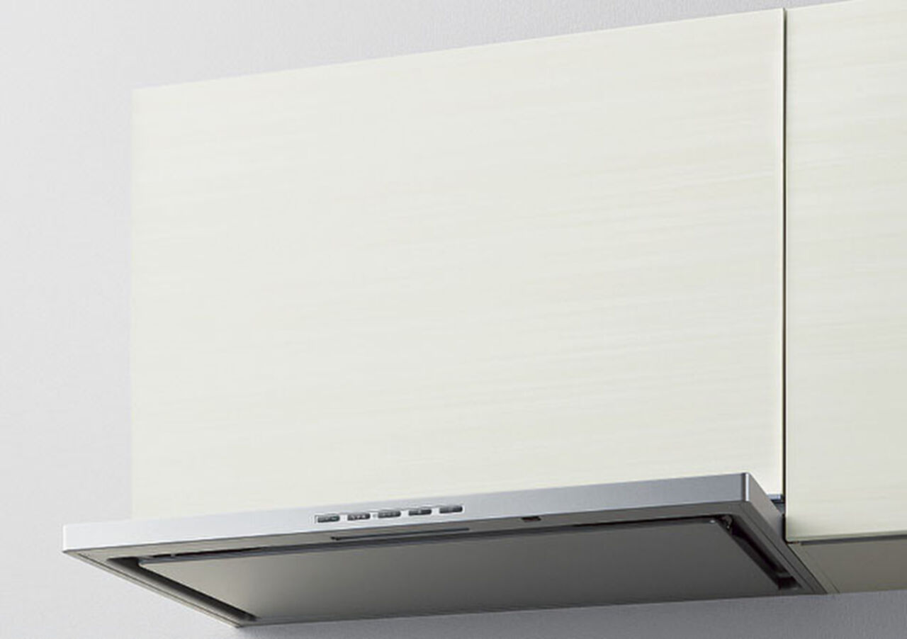 レンジフード　富士工業製（LIXIL） SERE-942SI　間口90cm　シルバー　壁付用(I型・L型)　SEREタイプ　上幕板付き