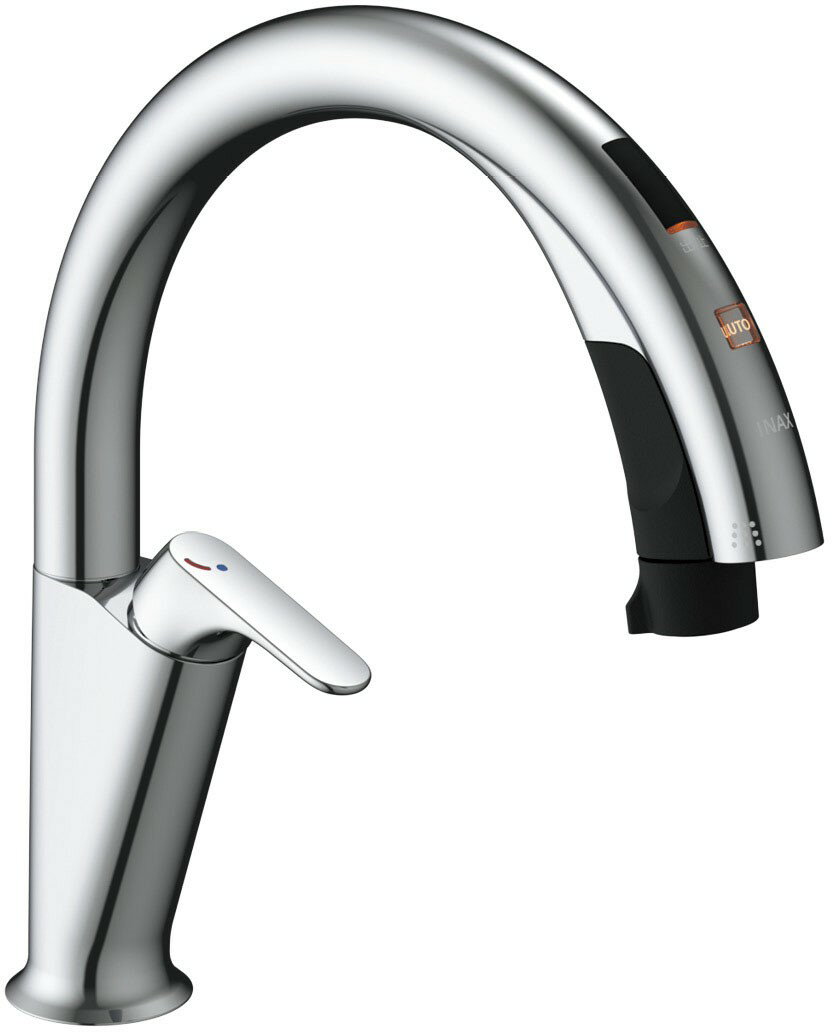 キッチン水栓　寒冷地用　INAX製（LIXIL）　SF-NAH451SYN　キッチン用タッチレス水栓　ナビッシュ　ハンズフリータイプ