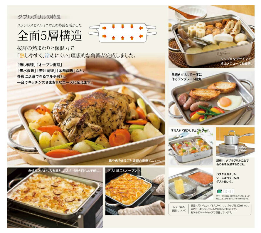 オプション パナソニック製（Panasonic）　AD-KZ16WG36　IHラクッキングリル専用　ダブルグリル