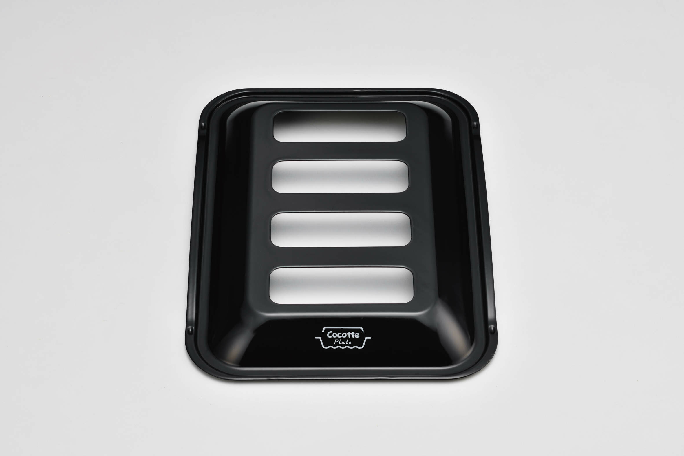 オプション リンナイ製（Rinnai）RBO-PC91SA-FT1　ココットプレート　標準タイプ　ブラック　蓋のみ