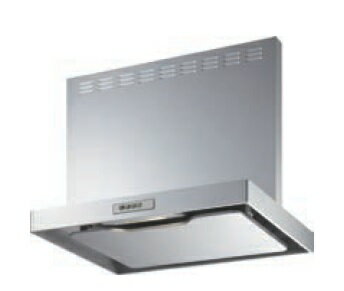 レンジフード　富士工業製（TOCLAS）ADR3A7515(R/L)SY　間口75cm　高さ50cm　薄型フードADR　シルバー　上幕板付き