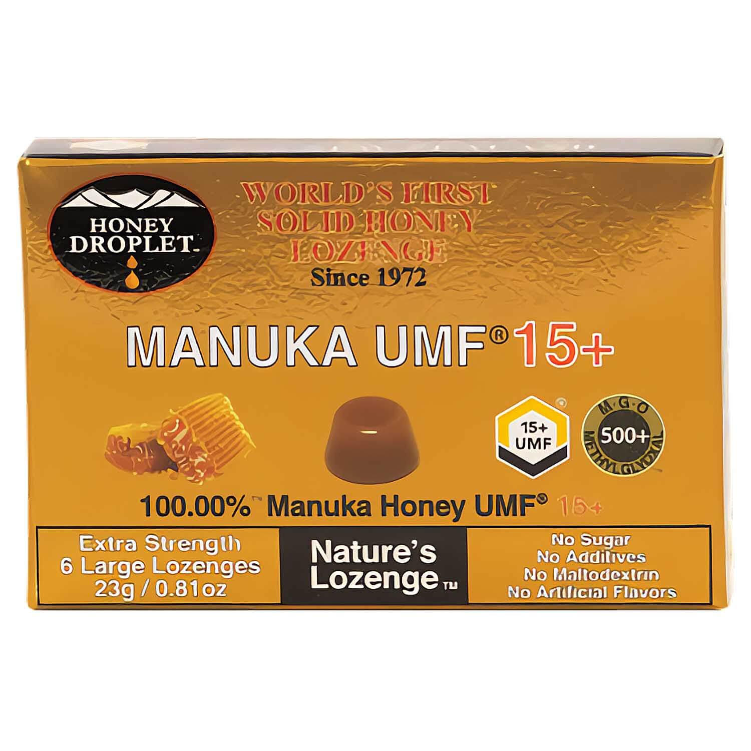 マヌカハニー キャンディ UMF 15+ 4箱 24粒 Honey Japan ハニージャパン ハニードロップレット マヌカ 蜂蜜 はちみつ 飴 のど飴 ドロップ 抗菌 贈り物 喉ケア 活性 自然食 100%成分マヌカハニー のどあめ ニュージーランド産 マヌカハニー100％ 喉 MANUKA 6粒入 umf15＋ 2