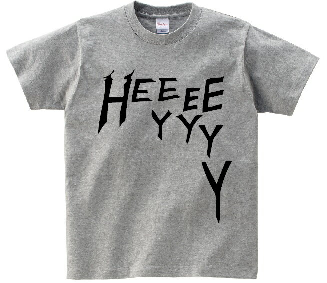 「HEYYYYYYYYYYYY」・アニ名言Tシャツ　アニメ「ジョジョの奇妙な冒険」