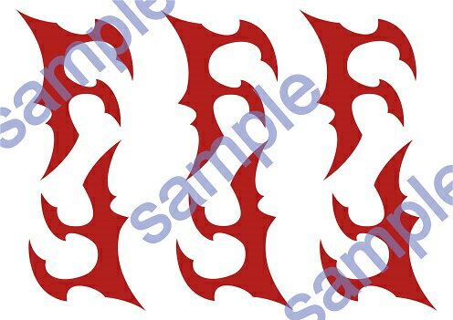 PandoraHearts　リリィ　コスプレ用タトゥーシール画像