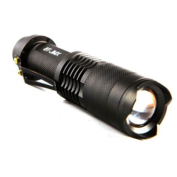 LEDライト 超小型 ハンディライト LEDサイクルライト 防水LED 18650充電池使用 CREE XM-L T6チップ使用