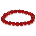 カーネリアン 8mm ブレスレット 【15cm 16.5cm 18cm 20cm】【7月 誕生石】情熱 活力 開拓 浄化 健康 リズム ギフト 数珠 念珠 天然...
