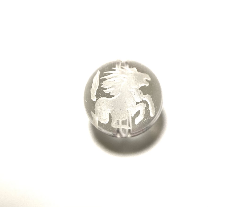 午(馬) 水晶 12mm ＆ レッドタイガーアイ（赤虎目石） 吉瑞 ブレスレット【4月 10...