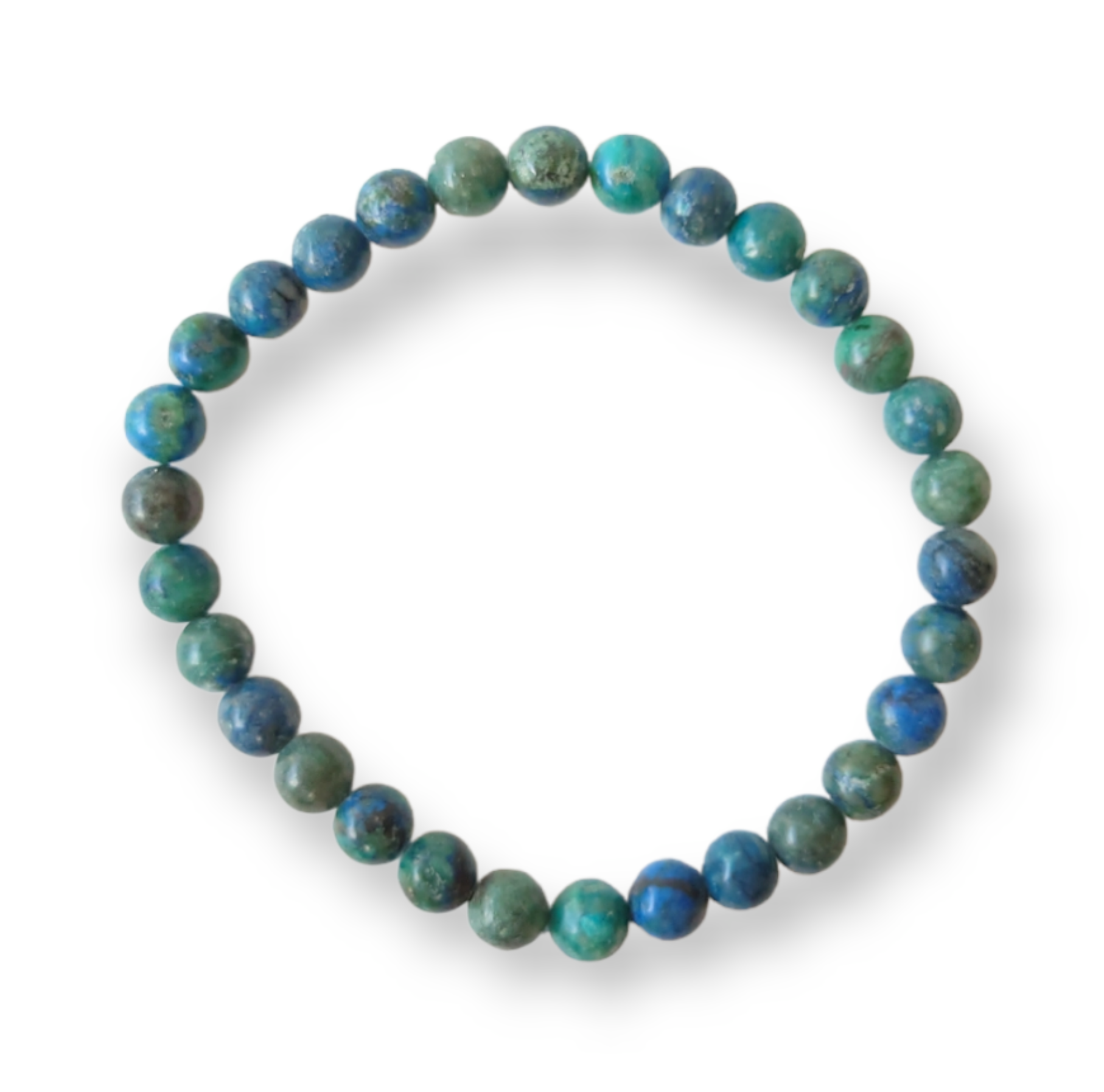 ナミビア産 クォンタムクアトロシリカ 6mm ブレスレット【15cm 16.5cm 18cm】ヒーリング 癒し 寛容 調和 浄化 健康 リズム ギフト 数珠 念...