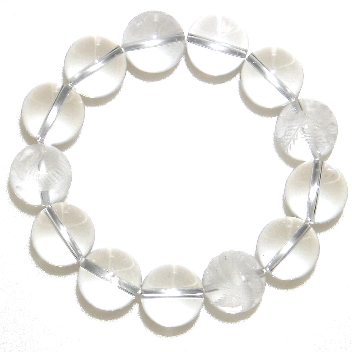 風水 四神 水晶 16mm ブレスレット【4月 誕生石】浄化 健康 リズム ギフト 数珠 念珠 天然石 パワーストーン レディース メンズ ジュエリー アクセサ...