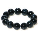 AA ホークスアイ(ブルータイガーアイ)18mm ブレスレット【16.5cm 18cm 20cm 22cm 24cm 26cm】【10月 誕生石】虎目 行動力 ...