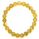 AA シトリン トパーズ (黄水晶) 8mm ブレスレット 【11月 誕生石】【15cm 16.5cm 18cm 20cm】希望の石 シトリンクォーツ 天然石 ...
