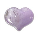 持ち運びに 可愛いハートのアメジスト(紫水晶)【2月 誕生石】【20×25×12mm】聡明 理性 知性 紫水晶 古希・喜寿のお祝い 天然石 パワーストーン レデ...