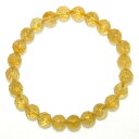 AA 輝く シトリン トパーズ (黄水晶) 64面カット 8mm ブレスレット 【15cm 16.5cm 18cm 20cm】 【11月 誕生石】希望の石 シト...