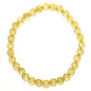 AAA シトリン トパーズ (黄水晶) 64面カット 6mm ブレスレット 【15cm 16.5cm 18cm 】 【11月 誕生石】希望の石 シトリンクォーツ...