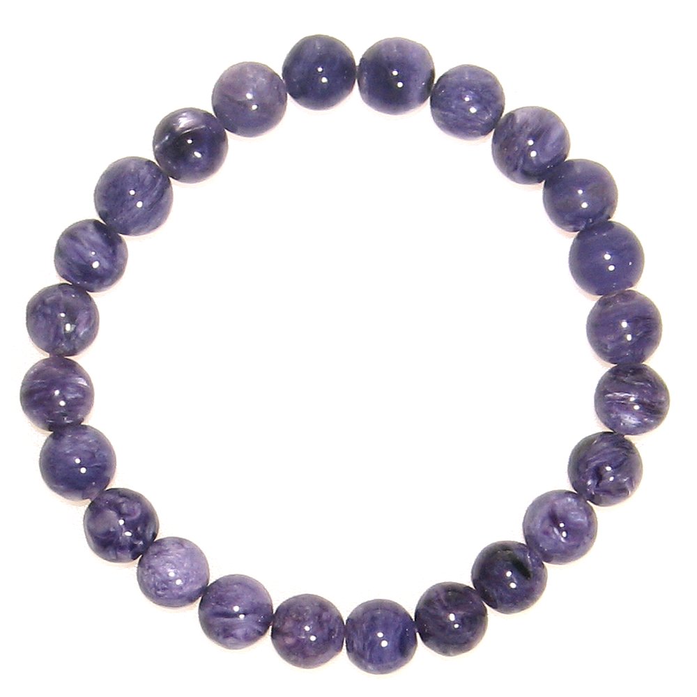 高級AA チャロアイト 8mm ポジティブ ブレスレット 【15cm 16.5cm 18cm 】ヒーリング 勇気 積極性 好奇心 無邪気さ 浄化 健康 ギフト ...