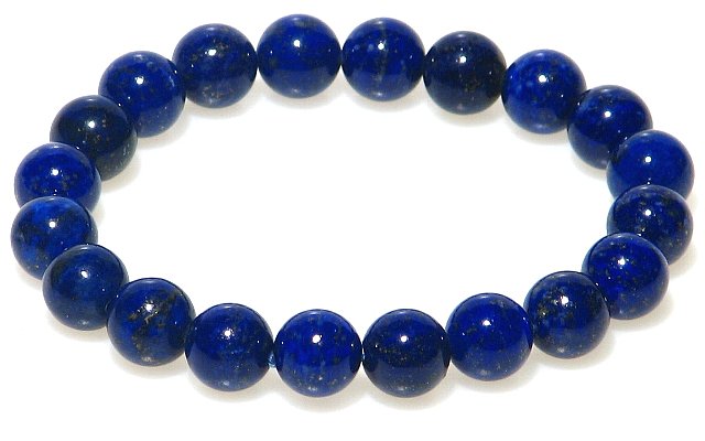 高級AA ラピスラズリ 10mm ブレスレット 【16.5cm 18cm 20cm】【12月 誕生石】 瑠璃 天然石 数珠 念珠 繁栄 成功 知性 パワーストー...