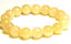 イエローカルサイト (黄翡翠) 12mm ブレスレット【5月 誕生石】【15cm 16.5cm 18cm 20cm 22cm】ジェード 成功 ・繁栄・長寿・幸福・安定 宝石翡翠 天然石 数珠 アクセサリー ジュエリー メンズ レディース