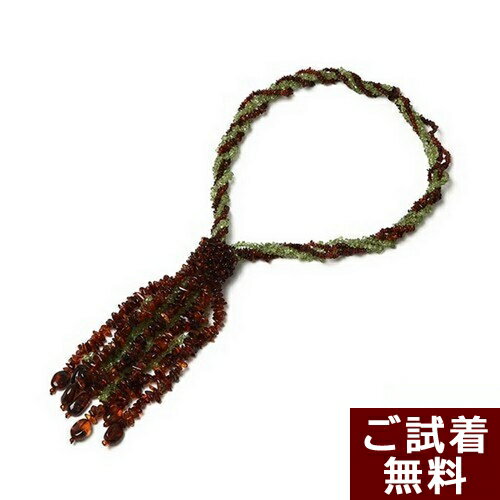 琥珀ネックレスチェリーレッドアンバ...