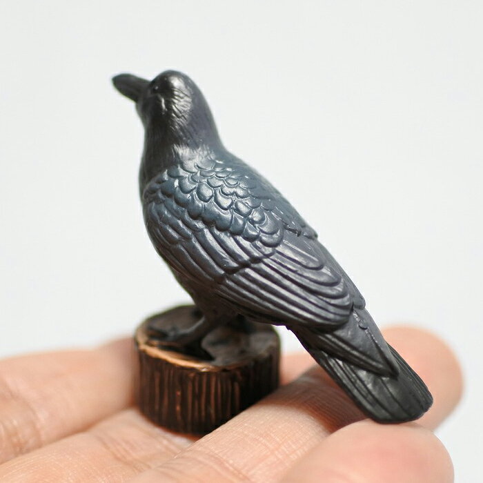 【観葉植物 おしゃれ ミニ テラリウム フィギュア ミニ観葉 コケリウム 苔 コケ 苔テラリウム 苔リウム アクアリウム アクアテラリウム 園芸 ハイドロカルチャー ガーデニング グリーン インテリア 緑 苔盆栽 癒し moss 初心者】 コケリウムフィギュア カラス