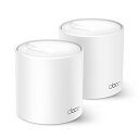 TP-Link WiFi 無線LANルーター dual_band Wi-Fi6 2402 + 574 Mbps HE160 メッシュWi-Fiシステム Deco X3000 2-Pack(2)