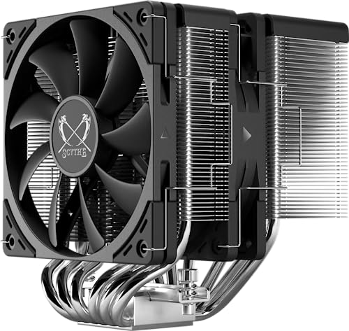 サイズ SCYTHE ツインタワー サイドフロー型CPUクーラー 2重反転方式ファン FUMA3