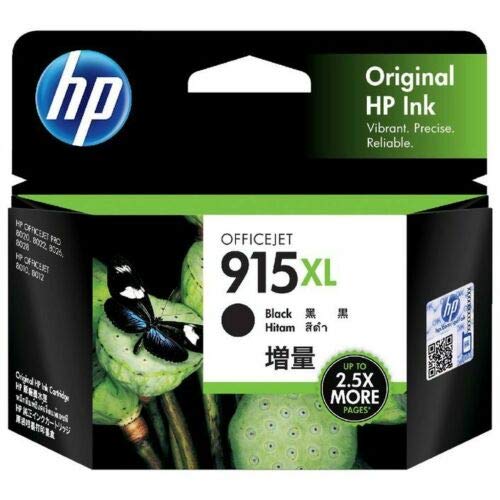 ヒューレット パッカード(HP) HP 915XL 純正インクカートリッジ ブラック 黒 増量 3YM22AA 国内正規品