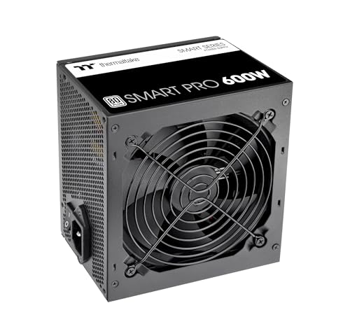 Thermaltake Smart Pro 600W 80PLUS Standard認証 600W ATX PC電源ユニット PS-SPD-0600NNFAWJ-1 PS1461