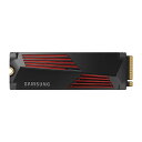 Samsung 990 PRO ヒートシンクモデル 2TB PS5動作確認済み PCIe 4.0(最大転送速度 7,450MB/秒) NVMe M.2 MZ-V...