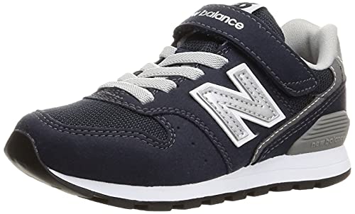 Shoes - ニューバランス キッズスニーカー YV996(現行モデル) ゴム紐 マジックテープ キッズ ネイビー(NV3) 2 19.5 cm M