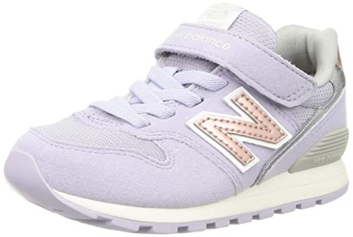 ニューバランス キッズスニーカー YV996 現行モデル ゴム紐 マジックテープ 男の子 女の子 JH3(パープル) 23.5 cm M