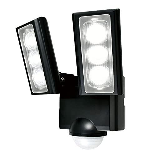 Rakuten - エルパ(ELPA) 乾電池式 センサーライト 2灯 白色LED 防水仕様 屋外 センサーライト 足元 ESL-312DC