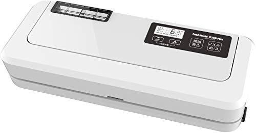 業務用真空袋対応 フードシールド 業務用 真空パック器 吸引力80Kpa JP290 (上位版 フルオート)) プラスチック ホワイト