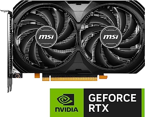 MSI GeForce RTX 4060 VENTUS 2X BLACK 8G OC グラフィックスボード VD8560