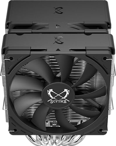 サイズ SCYTHE ツインタワー サイドフロー型CPUクーラー 2重反転方式ファン FUMA3