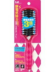 静電防止 スタイリングブラシ S ピンク