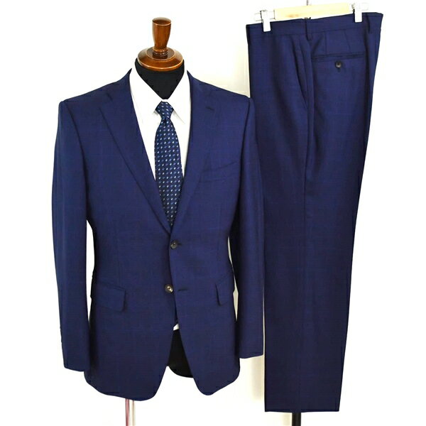 CLASSICO TAPERED】【年間】2釦シングルスーツ 1タック/ネイビー