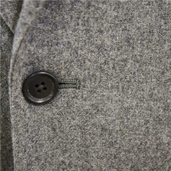 【送料無料】5XF021】Tern 3ピース 伊製 Tollegno1900生地 2つボタン シングルスーツ M AB6 ライトグレー ノータック TN137JK003 合冬 秋冬 【中古】【メンズビジネス】202505