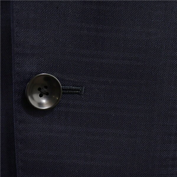 【10％OFF】5XG084】MODA RITORNO 3ピース 2つボタン シングルスーツ L AB6 ダークネイビー チェック ノータック 極 定番 人気 156003 合物 春夏秋 【スーパーSALE】【送料無料】【中古】【メンズビジネス】202507
