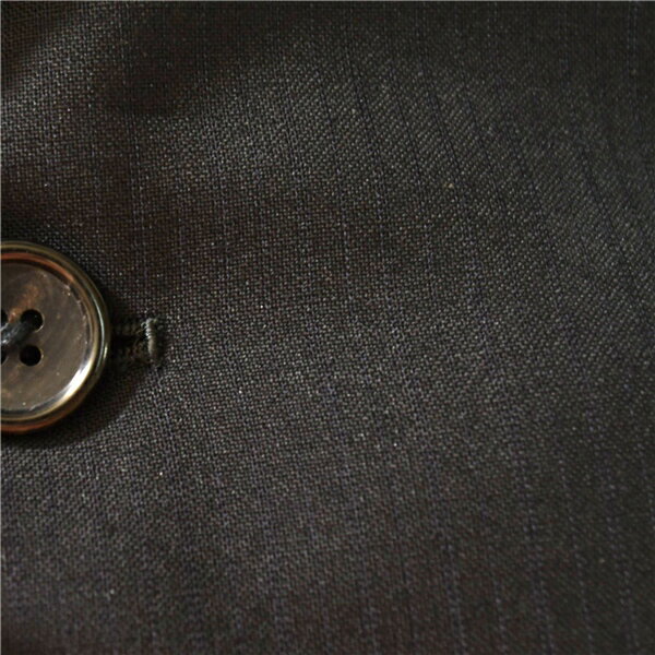 Jプレス J.PRESS 3つボタン シングル 段返り スーツ A5 / M ブラック シャドーストライプ ノータック 021-5-CSR-OV-GM-0313 / 5TH040 【送料無料】【中古】【メンズビジネス】202508