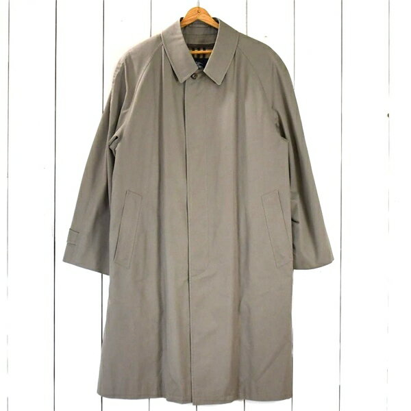 バーバリー BURBERRY LONDON 比翼仕立て 取外し可能ライナー付 ステンカラーコート L グレー 三陽商会 BJB76-176-73 / 5TI060【送料無料】【中古】【メンズビジネス】202509(4)