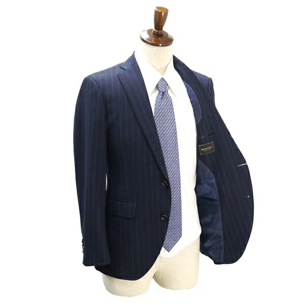 THE SUIT COMPANY FILO D'ORO Tasmania Blended 2つボタン シングルスーツ AB4 M ダークネイビー 本切羽 春秋冬 CCH75711 4NL117 【送料無料】【中古】【メンズビジネス】202412