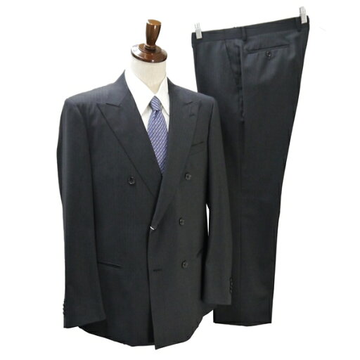 【37%OFF】4NL125】MELPHENIA HOMME PRIMATIST MARLANE 6つボタン ダブルスーツ AB7 L ダークグレー ストライプ ノータック 春秋冬 817872-1 【スーパーSALE】【送料無料】【中古】【メンズビジネス】202412 【37%OFF】4NL125】MELPHENIA HOMME PRIMATIST MARLANE 6つボタン ダブルスーツ AB7 L ダークグレー ストライプ ノータック 春秋冬 817872-1 【スーパーSALE】【送料無料】【中古】【メンズビジネス】202412