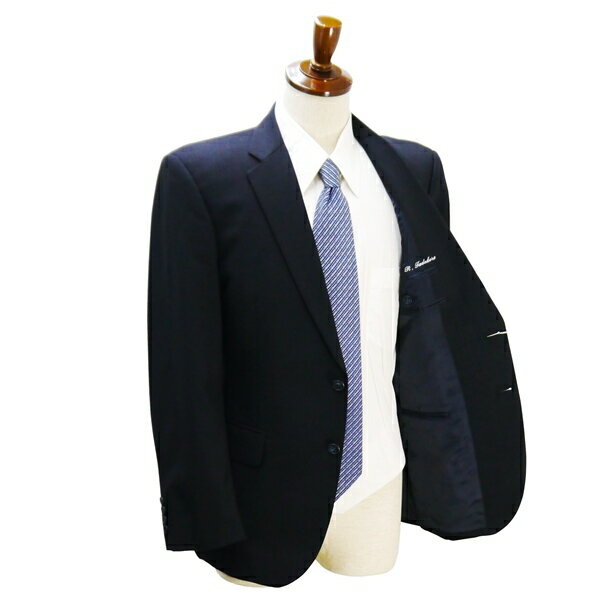 【10％OFF】5NG070】美品 Rucken Bacchar リュッケンバッハ— 2つボタン シングルスーツ AB7 L ダークグレー 暗灰色 ノータック 春秋 合物 【スーパーSALE】【送料無料】【中古】【メンズビジネス】202507