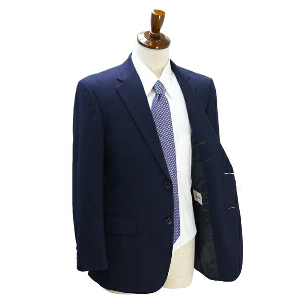 CARTOLINA Micro Fiber Spun 2つボタン シングルスーツ A5 M ダークネイビー 濃紺色 ストレッチ 春秋冬 CB2118201B 5NH008 【送料無料】【中古】【メンズビジネス】202508